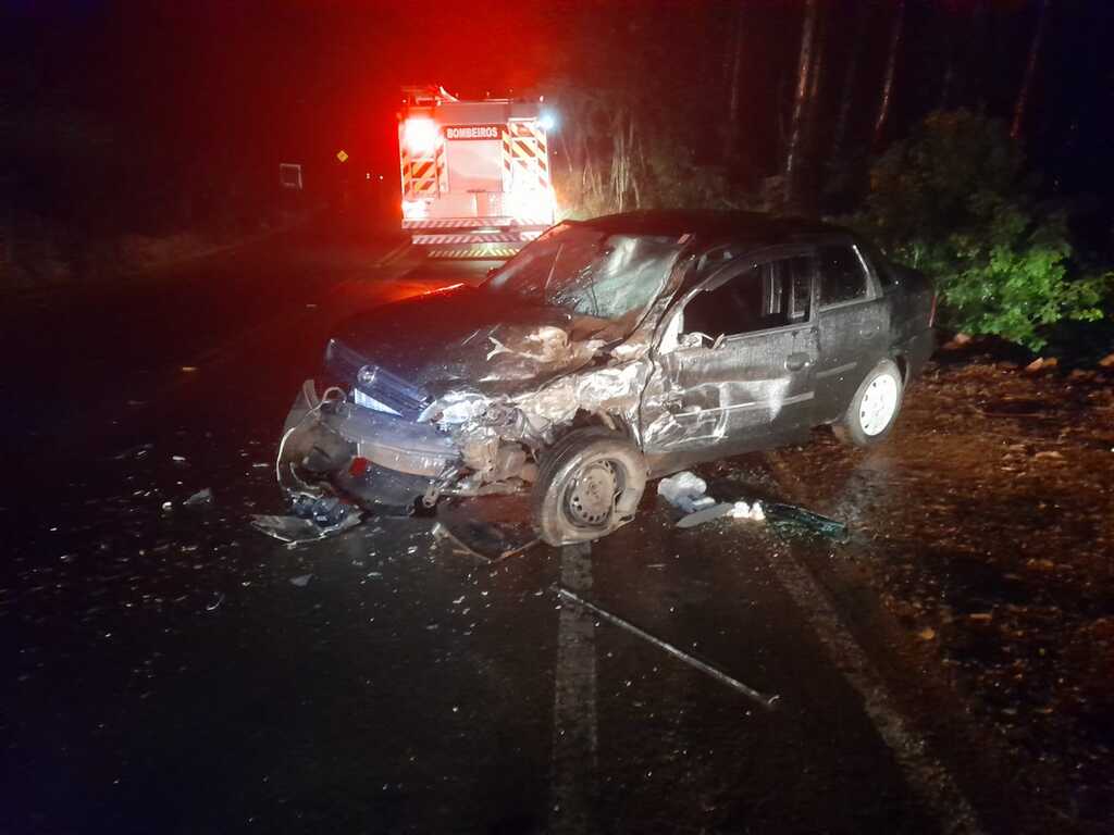 Acidente de trânsito é registrado no interior de Anchieta