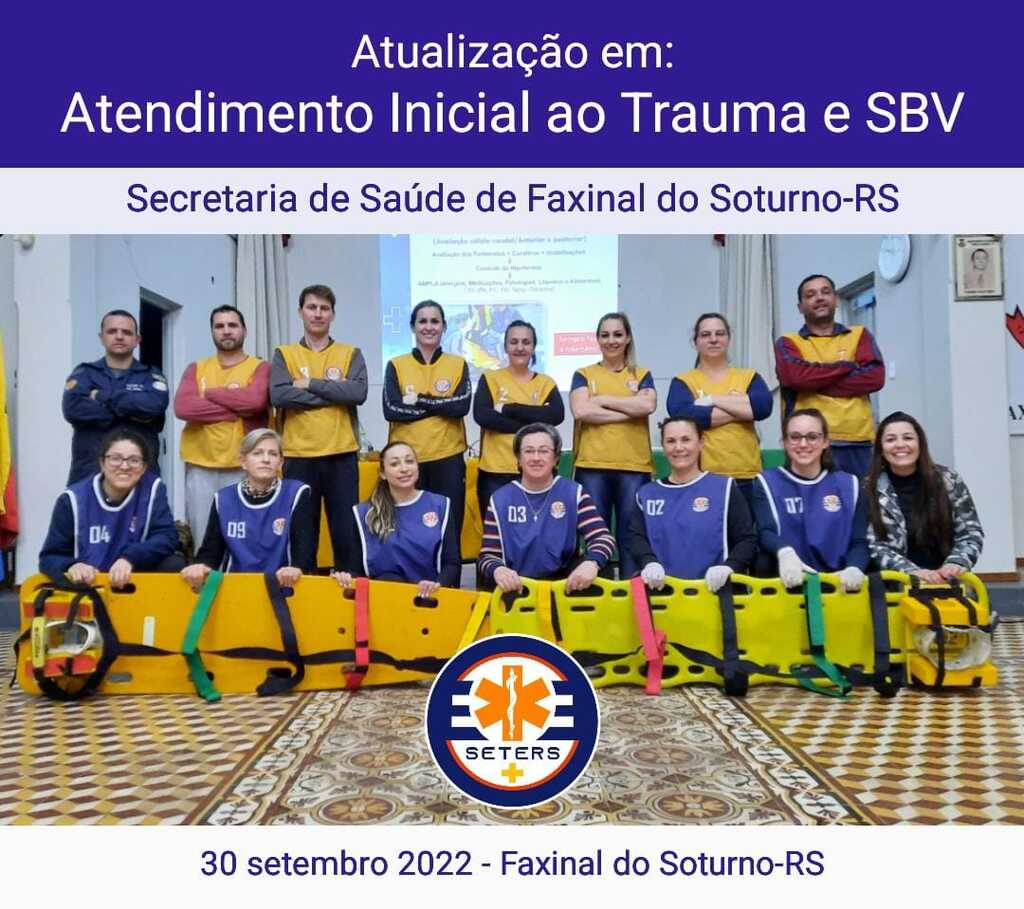 Equipe da Secretaria de Saúde de Faxinal do Soturno faz curso de atualização