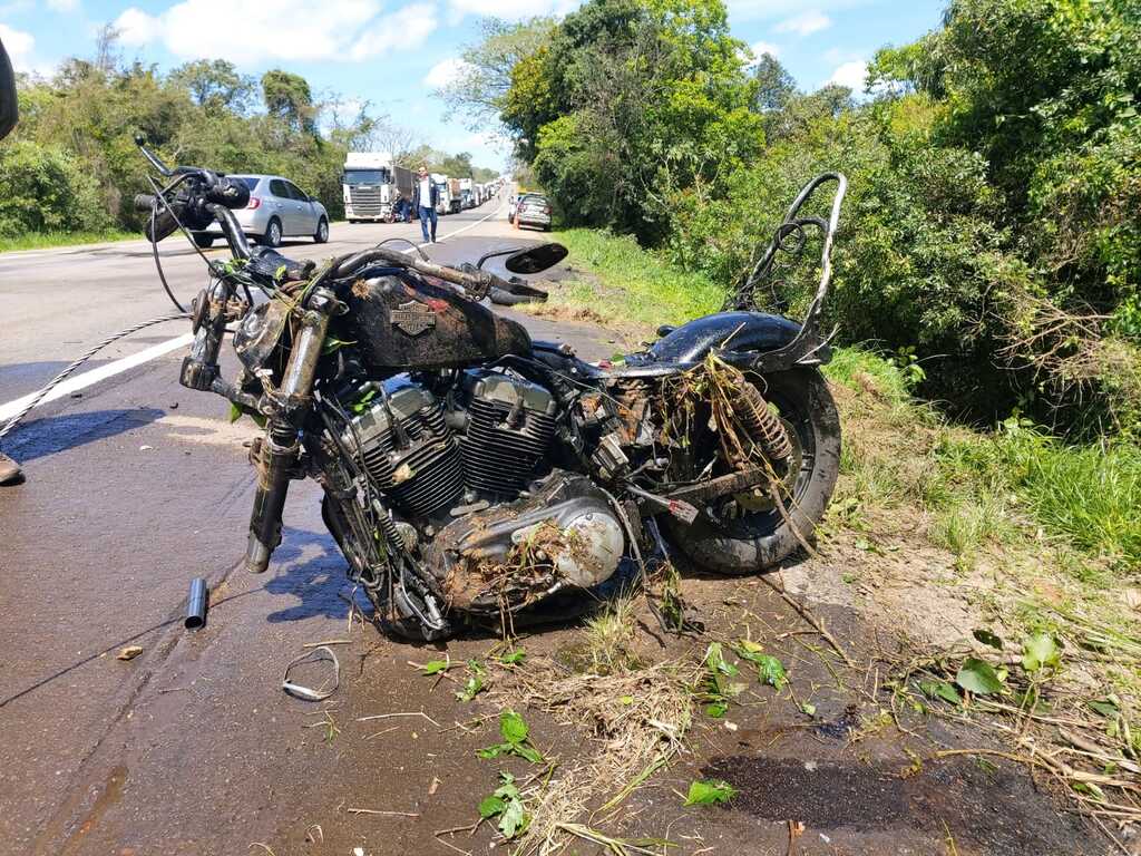 Motociclista morre em acidente na BR-392 em Santa Maria