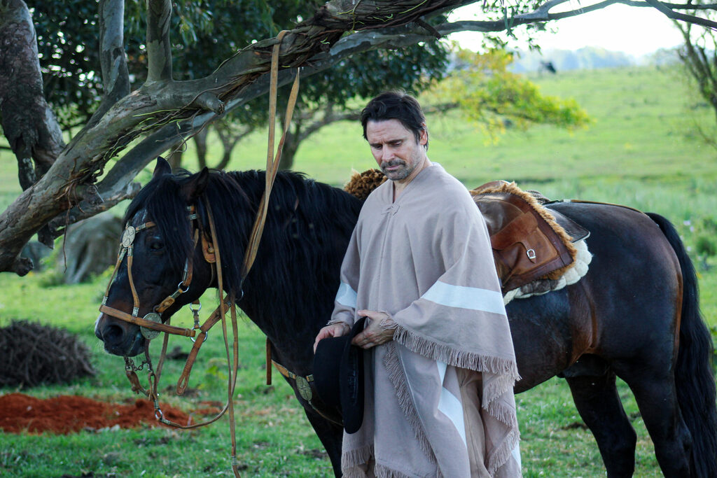 Ator Murilo Rosa grava cenas de filme nacional em Cacequi