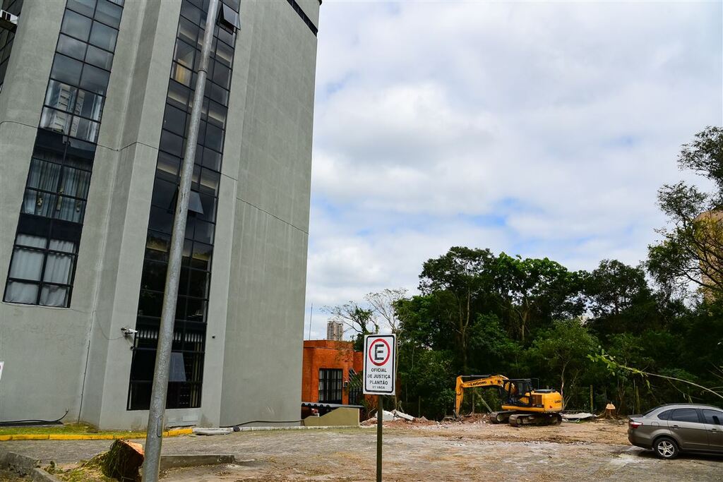 Começam as obras de ampliação e reforma do Fórum da Comarca de Santa Maria