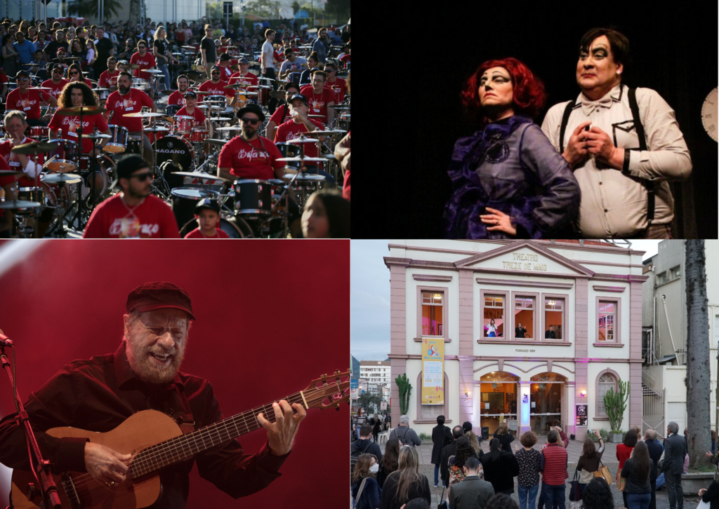 João Bosco, música na Praça, Bateraço e mais dicas para o fim de semana lotado de eventos em Santa Maria