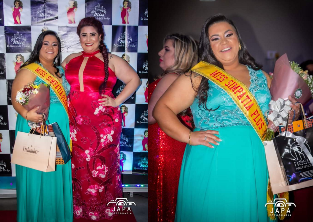 Santa-mariense ganha título em concurso de Miss Plus Size