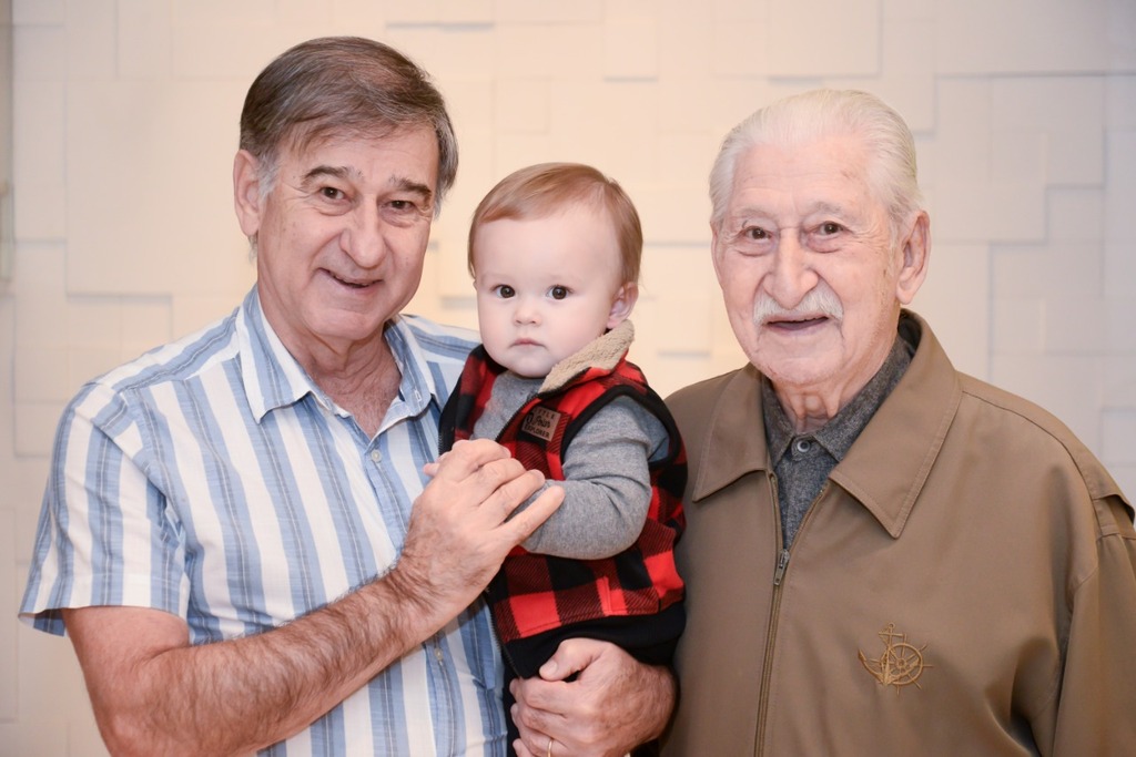 Há 76 anos, pai e filho celebram juntos o Dia dos Pais