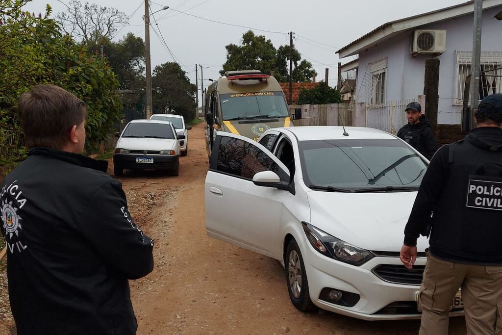 Sete suspeitos são presos em operação contra o tráfico de drogas em São Sepé