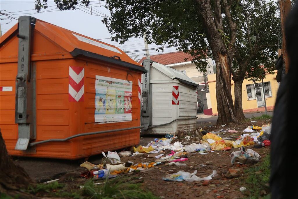 Licitação deve prever a troca dos 600 contêineres de lixo em Santa Maria