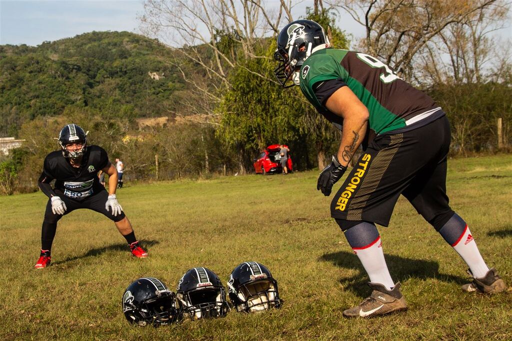 Santa Maria Soldiers se prepara para jogo contra o União da Serra