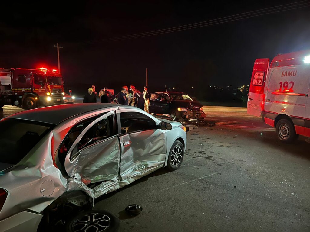 Santa Maria registra três acidentes em menos de seis horas em um mesmo trecho da BR-287