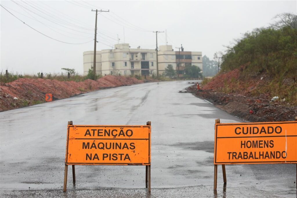 Obras de ruas do Bairro São José, em Santa Maria, devem ser finalizadas até setembro