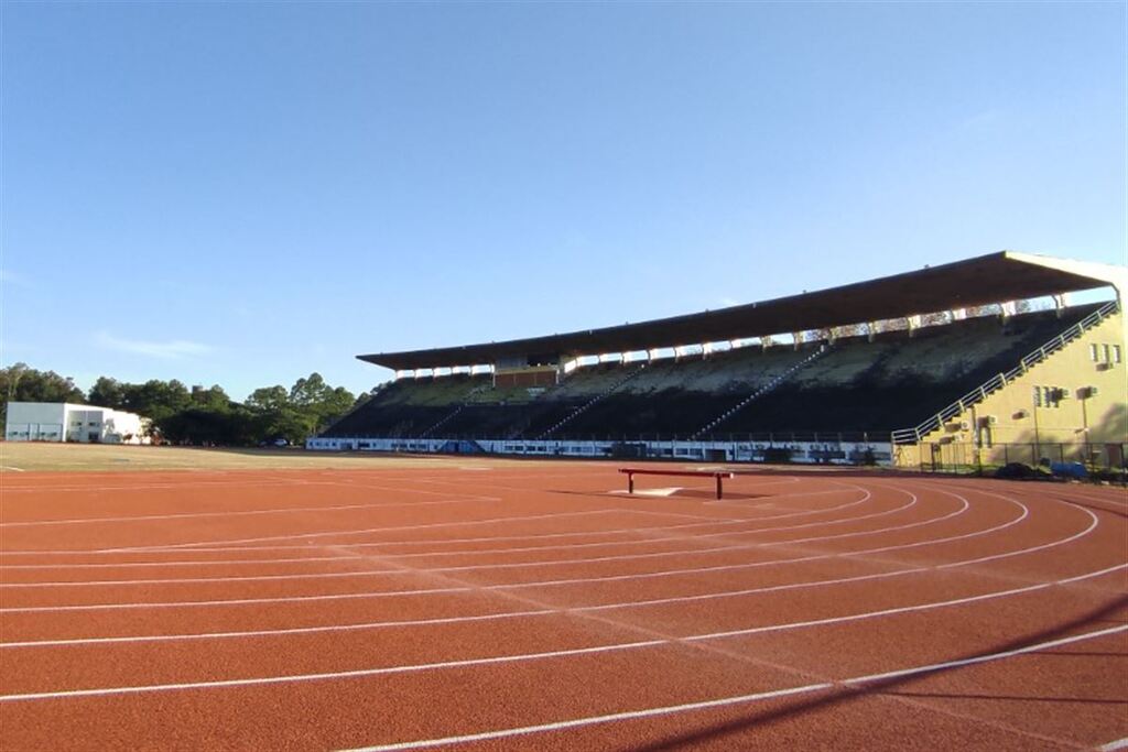 Pista de atletismo da UFSM será entregue na próxima segunda-feira