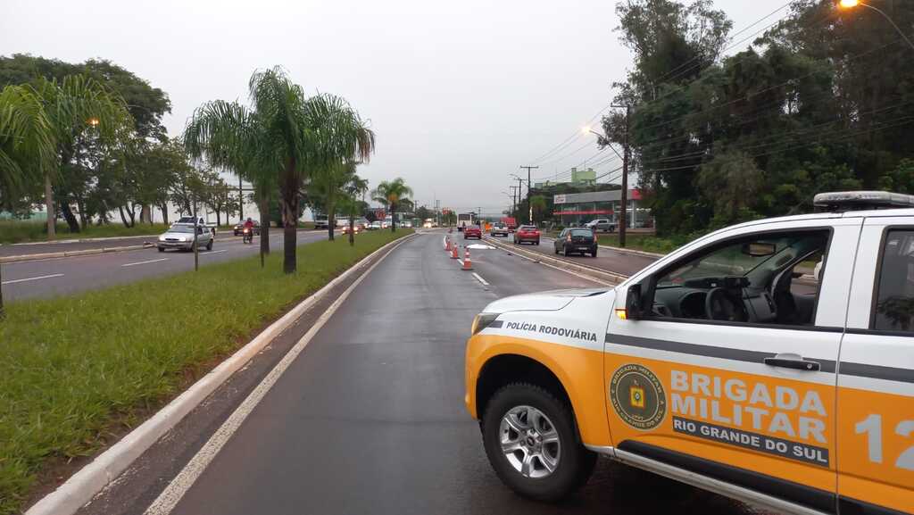 Idoso morre ao ser atropelado na Avenida Prefeito Evandro Behr em Camobi