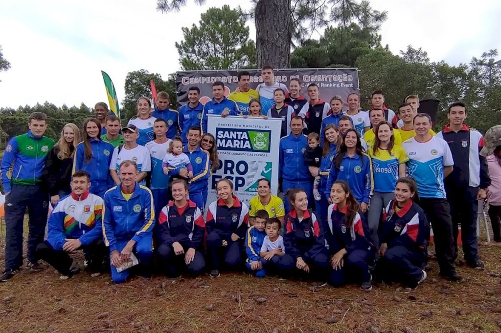 Clube de Orientação de Santa Maria garante medalhas no Campeonato Brasileiro