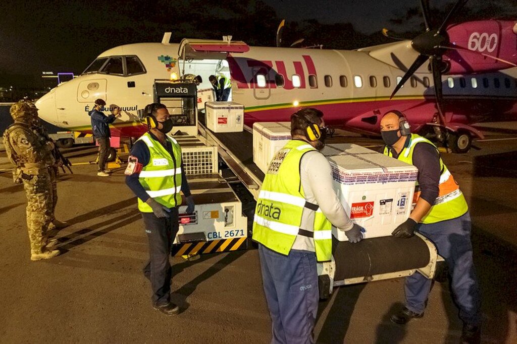 Santa Maria recebe 11,8 mil vacinas contra a Covid-19 nesta sexta-feira