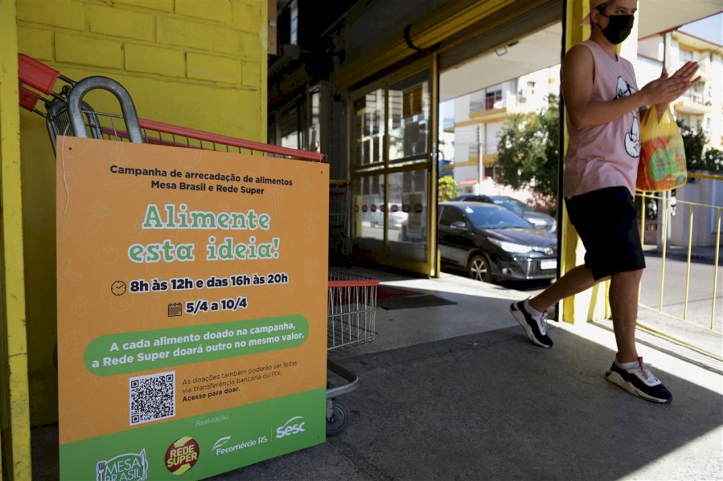 Mais lojas apoiam campanha que conta com 38 locais para doação de alimentos
