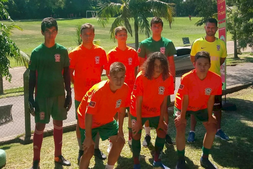 Jogadores da unidade do Marítimo Santa Maria são selecionados para time de base