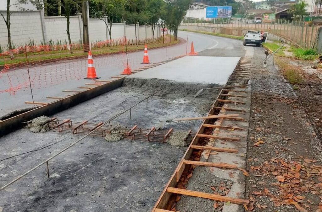 Trecho da rua São Paulo estará em obras na segunda-feira