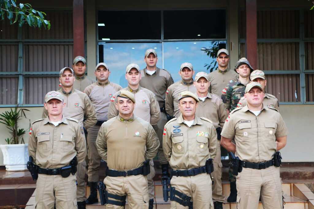 Comando Regional de PM de Fronteira recebe visita do subcomandante-geral