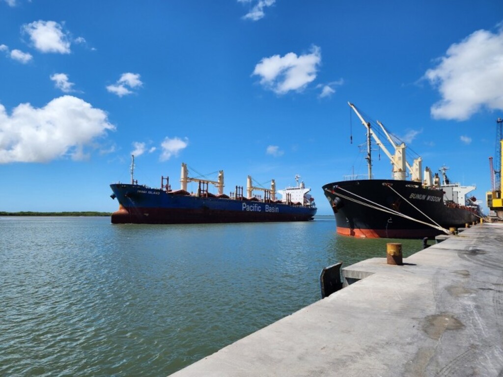 Divulgação Portos RS - Movimentação de granéis sólidos atingiu mais dez milhões de toneladas nos cinco primeiros meses deste ano nos portos públicos do RS