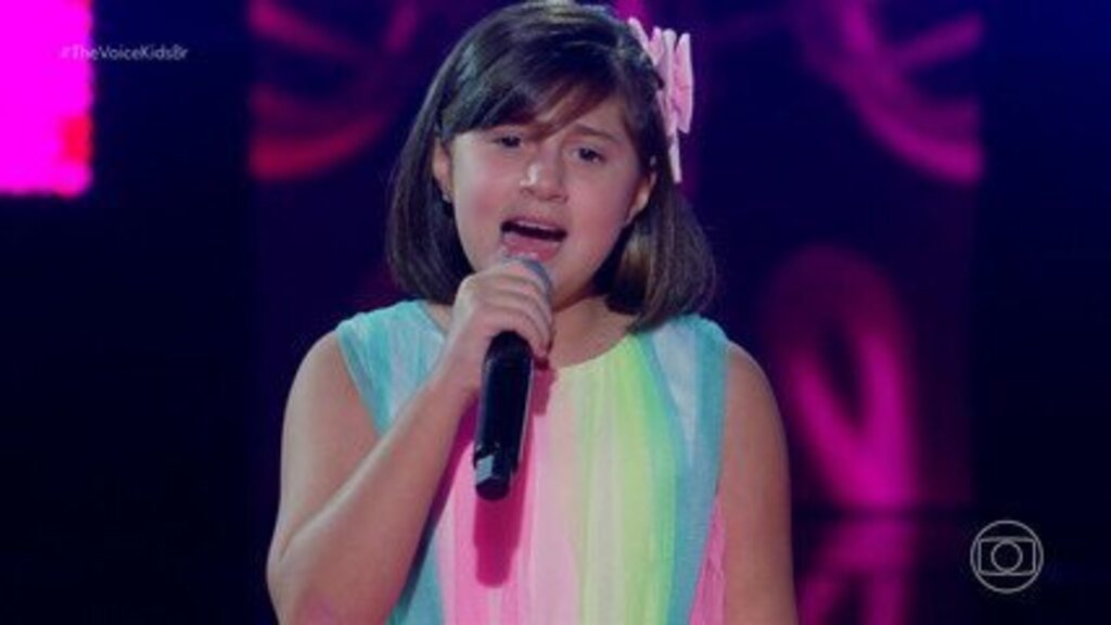 Cantora mirim de São Francisco do Sul avança para as semifinais do The Voice Kids 2023