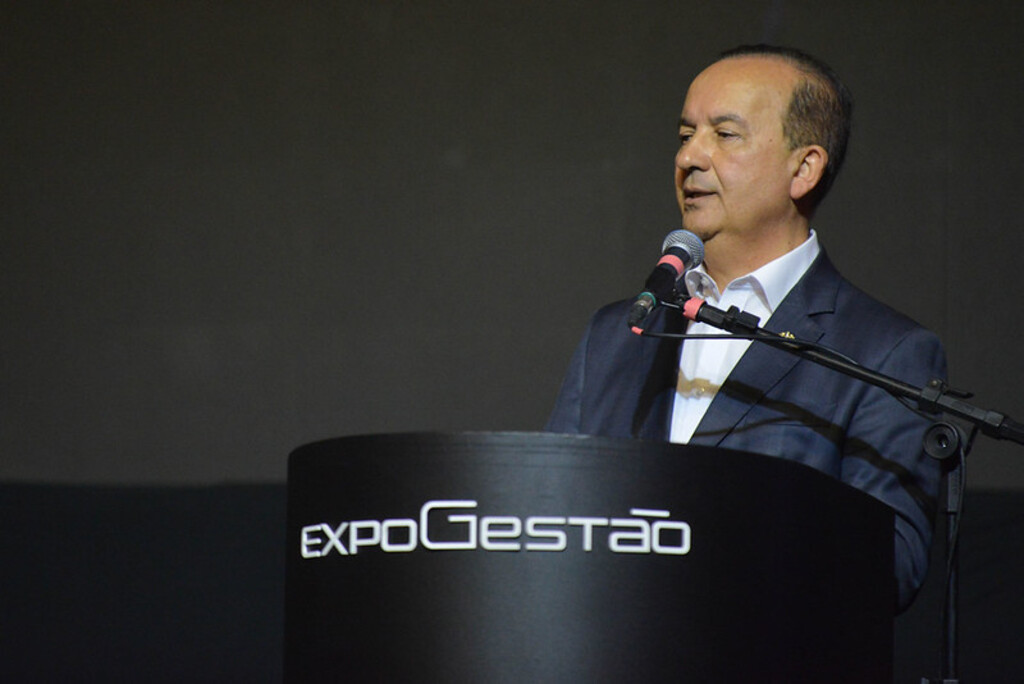 Jorginho Mello destaca a força empreendedora de Joinville na abertura da ExpoGestão 2023