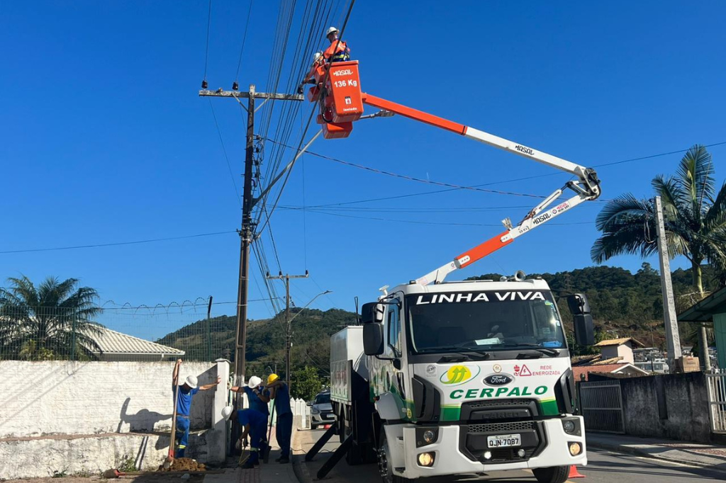 Cerpalo promove melhorias e ampliações nas redes de distribuição