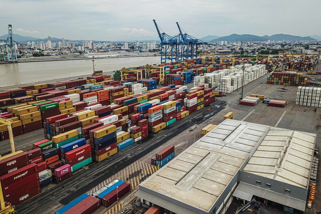 Exportações catarinenses crescem 6,3% em maio e batem recorde histórico