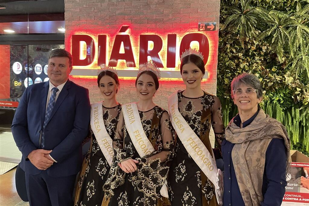 Grupo Diário recebe representantes da prefeitura de Jaguari para divulgação da 14° Feicoagro