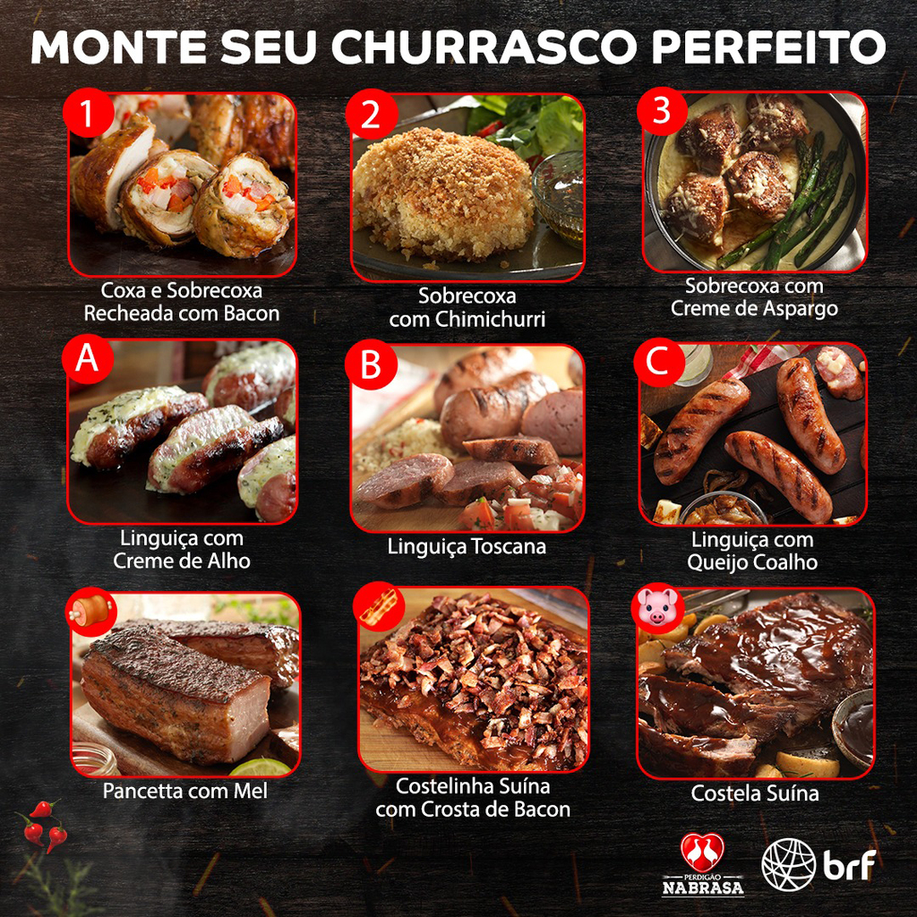 MONTE SEU CHURRASCO PERFEITO 