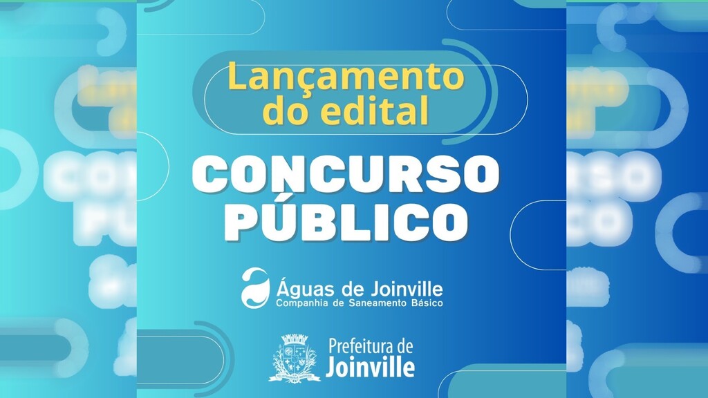 Companhia Águas de Joinville abre concurso público com 20 vagas em diversos níveis de escolaridade