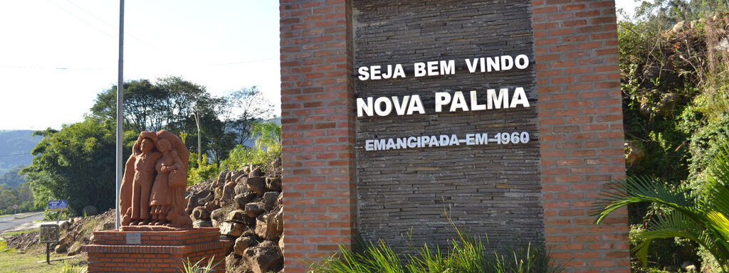 Em comemoração ao aniversário da cidade, Nova Palma divulga símbolo turístico do município