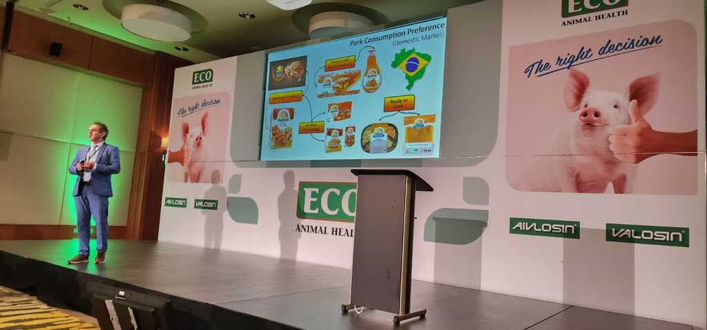 Aurora Coop esteve presente no Eco Animal Health Global Pig Event na Suécia