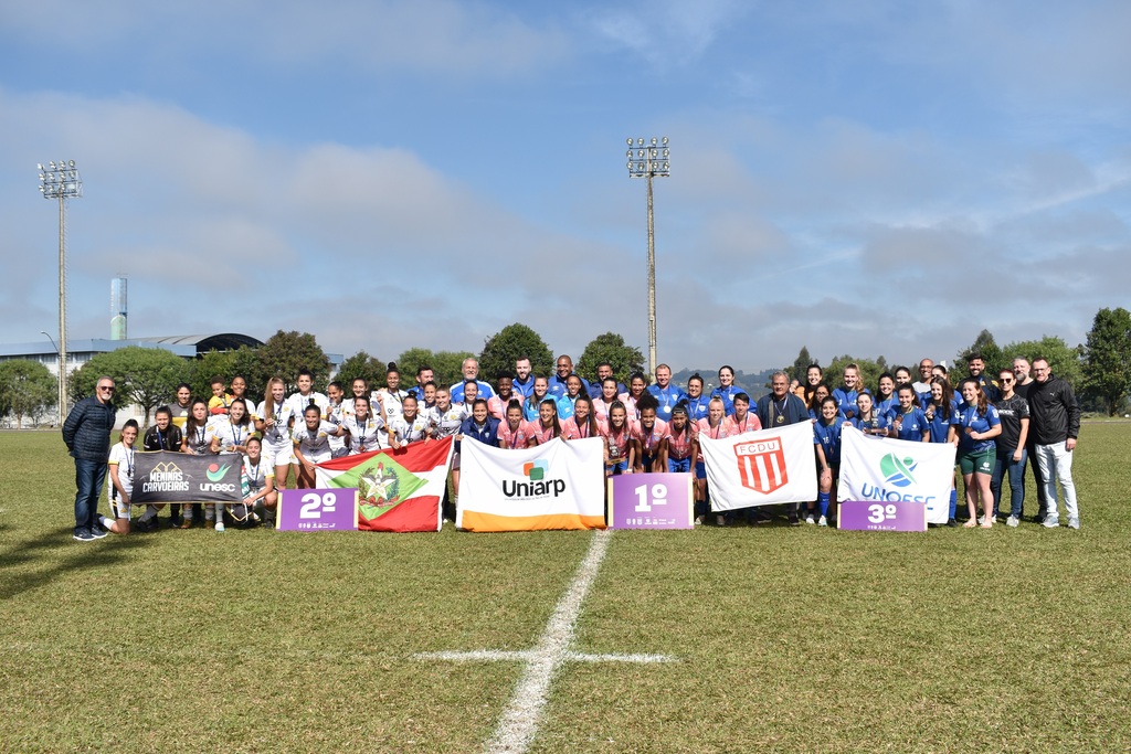 Definidos os campeões do futebol de campo dos JUCs