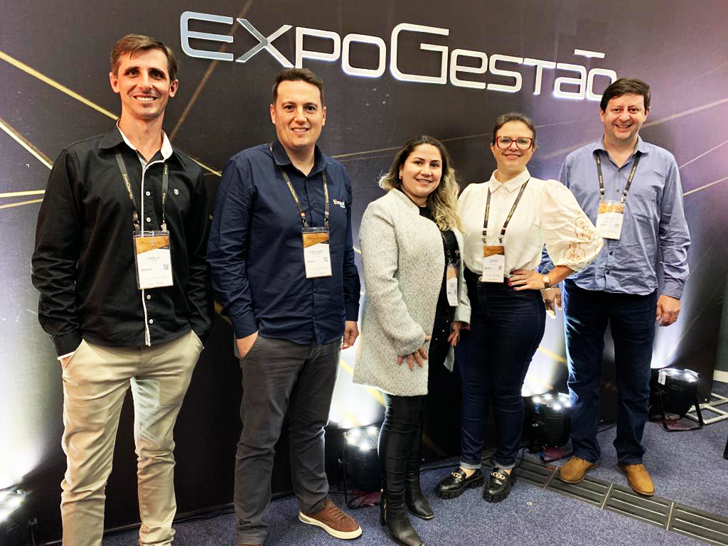 Presidente Edemilso Raizer e diretores da ACIRP participam da EXPOGESTÃO em Joinville