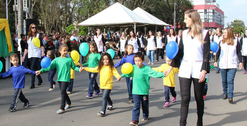 Canoinhas terá desfile cívico de 7 de setembro