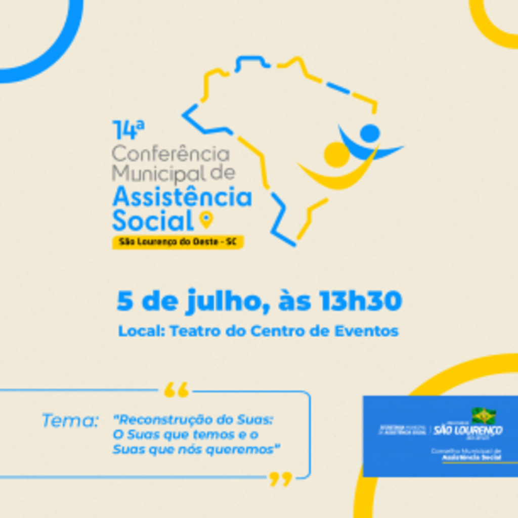 14ª Conferência Municipal de Assistência Social