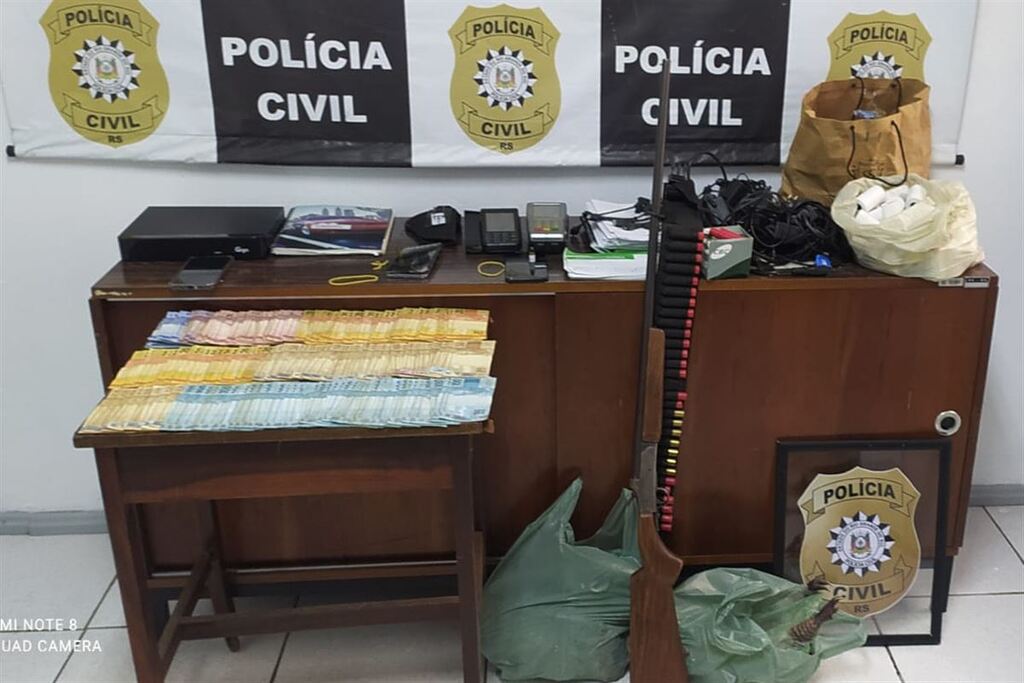 Seis pessoas são presas em operação da Polícia Civil em Cruz Alta