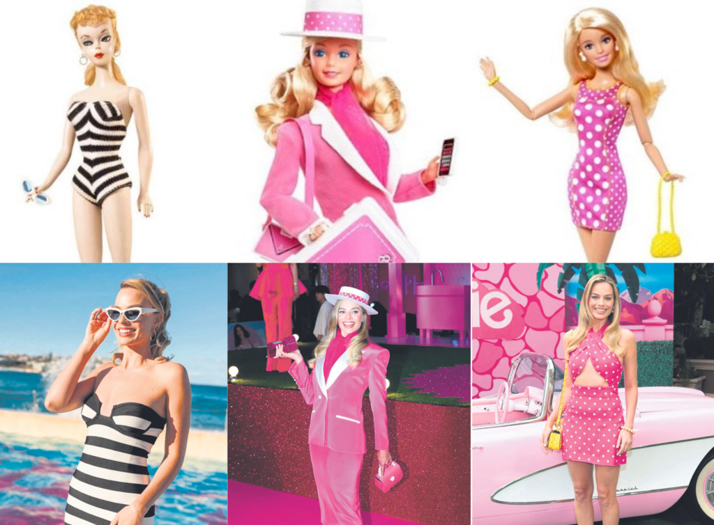 Todos os looks da boneca Barbie que Margot Robbie usou para