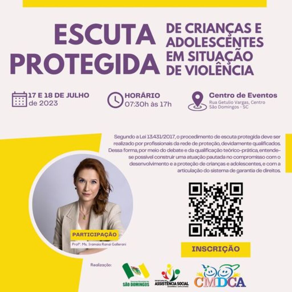 Capacitação entorno de violência contra crianças e adolescentes é marcada