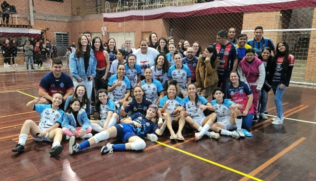 Celemaster larga na frente na decisão da Copa RS de Futsal Feminino