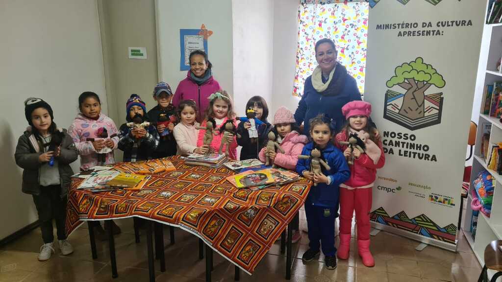 Divulgação - DP - EMEI de Pinheiro Machado recebeu o projeto