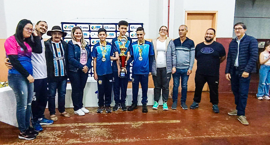 FME de Capinzal campeã da 2ª etapa do Circuito Catarinense de Bocha de Menores