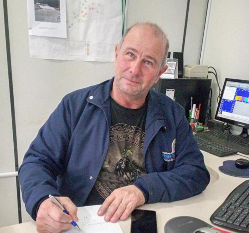 DESTAQUE DA SEMANA: Coordenador Municipal da Defesa Civil de Praia Grande, Jonathan Reis da Silva.