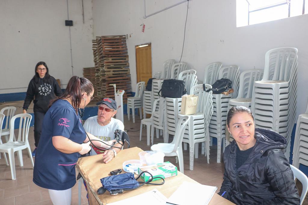 ESF VILA CONCEIÇÃO PROMOVE O 1º ENCONTRO 
DO PROGRAMA HIPERDIA EM SÃO JOÃO DO SUL