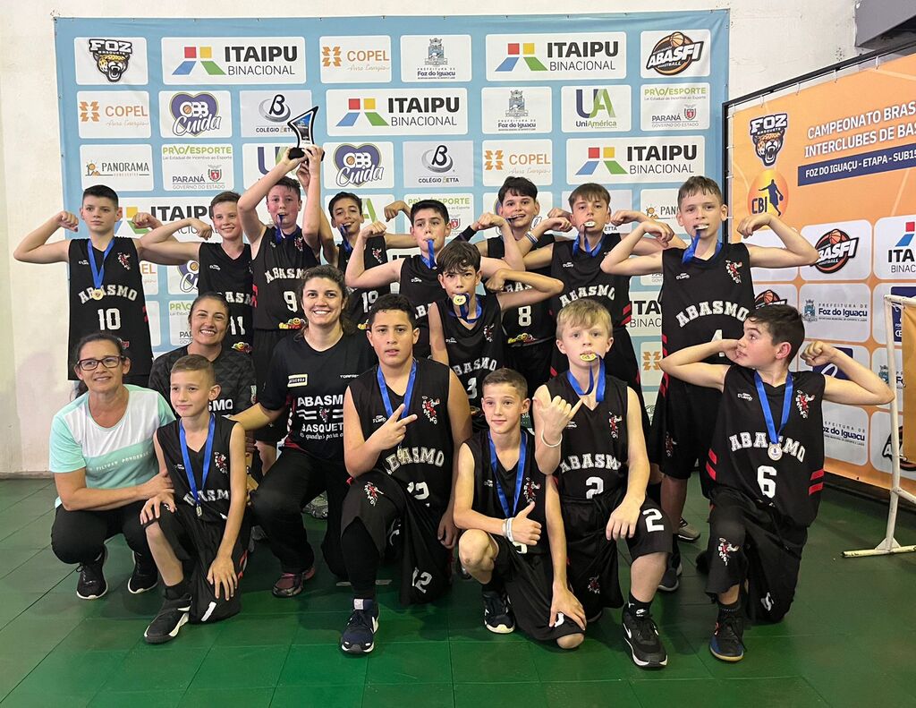 Abasmo se destaca na Copa Foz de Mini Basquete