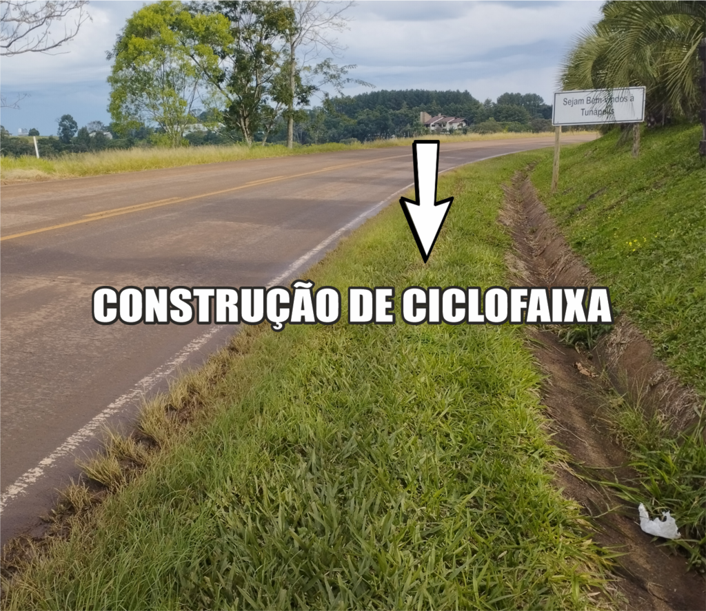 Pedido de ciclofaixa na SC 496 é entregue ao governador