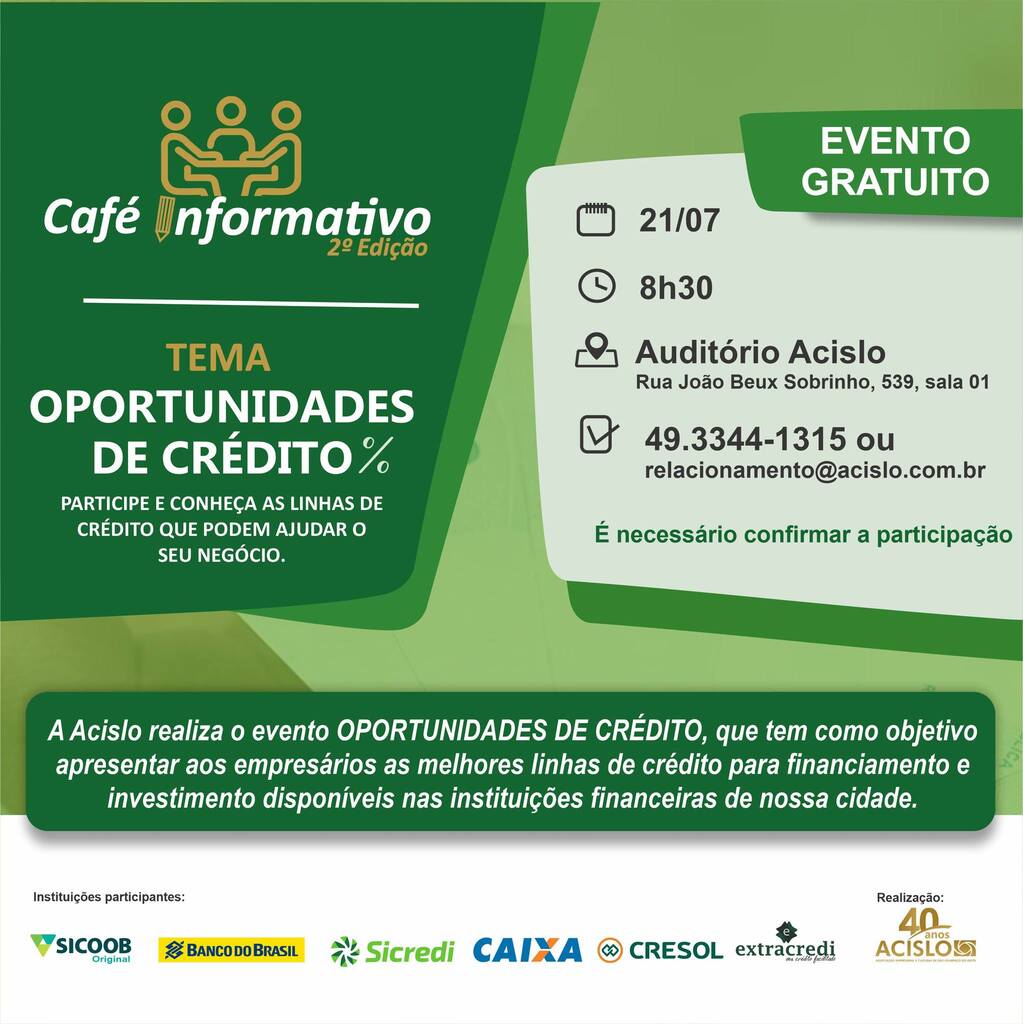 Segunda edição do Café Informativo é organizada