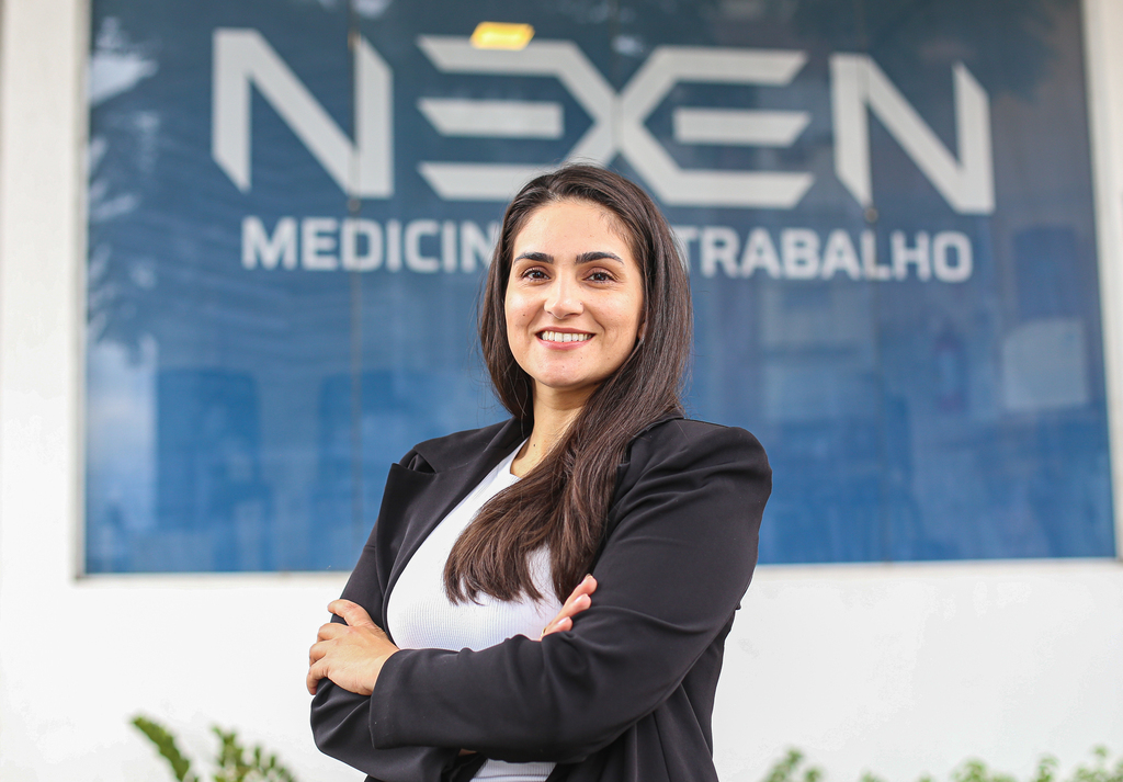 (Foto: Felipe Schaurich) - Daniela Oliveira Dornelles é diretora da Nexen - Medicina do Trabalho