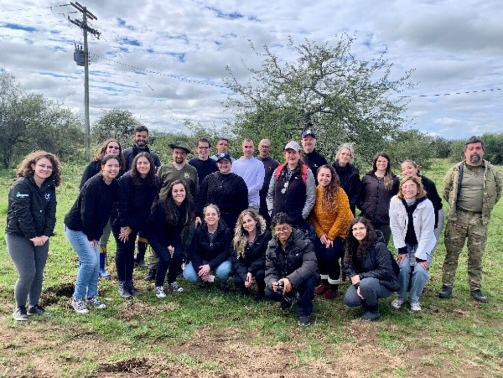 Curso de Medicina Veterinária realiza visita técnica ao Parque do Espinilho