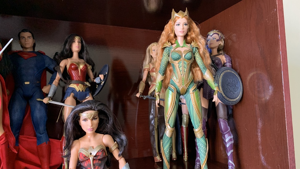 Galeria de imagens: Barbie da personagem Mera, do filme live-action do Aquaman