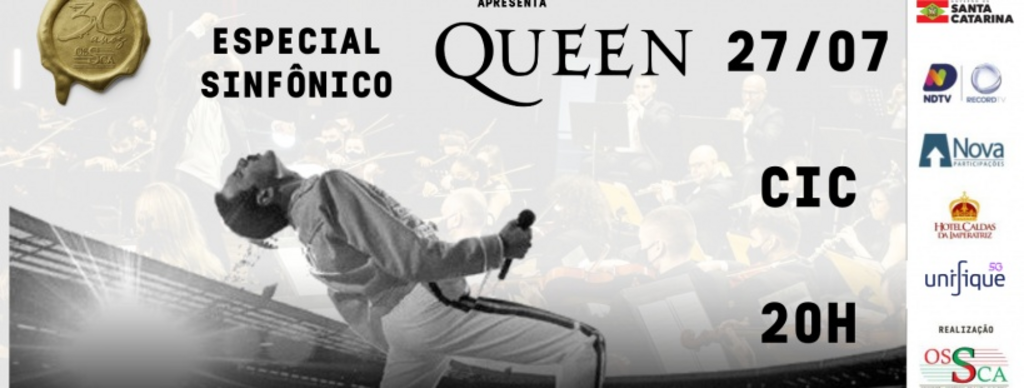 Especial Sinfônico Queen em Floripa